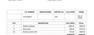 Invoice