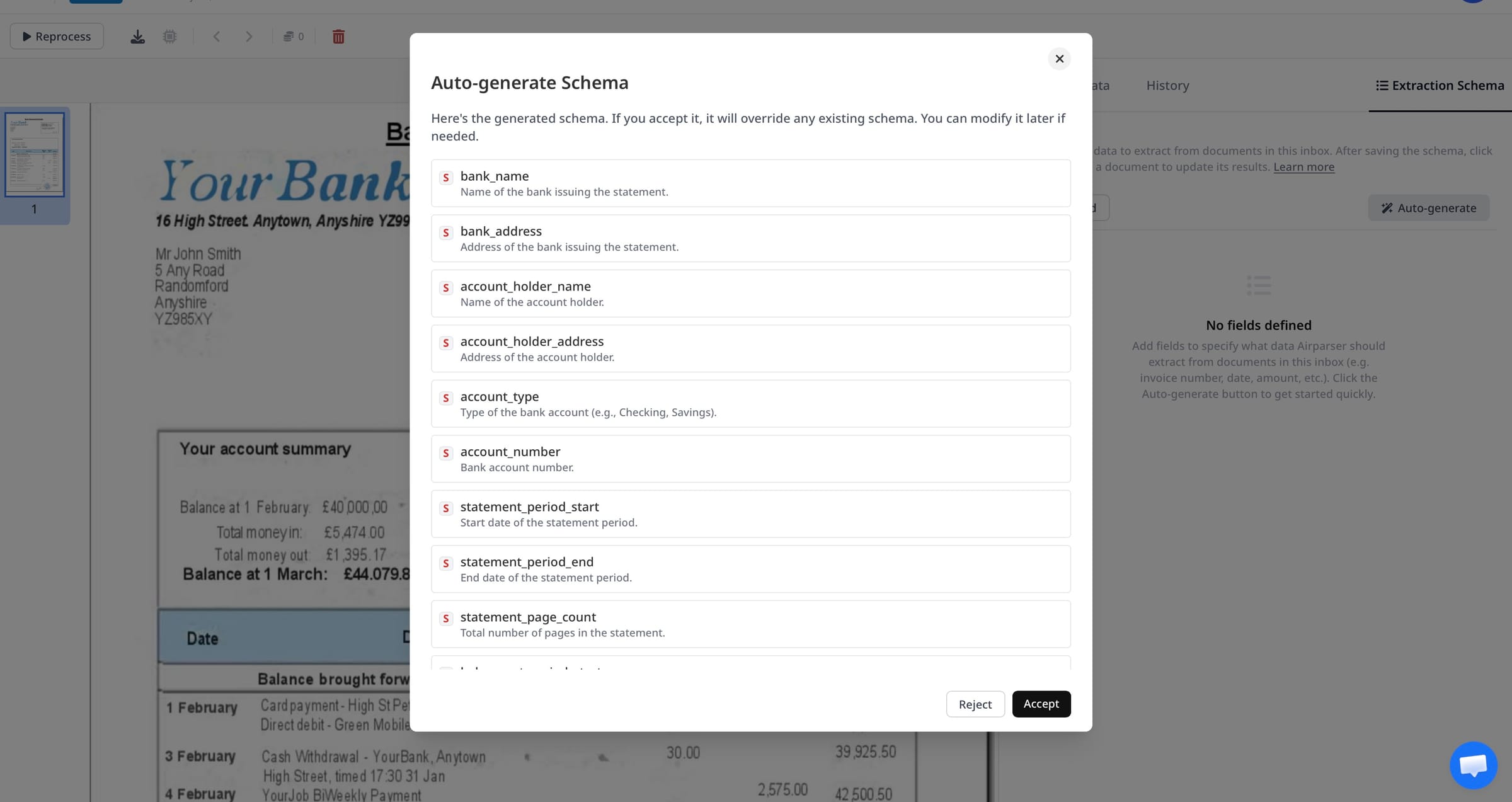 How to Automate Bank Statement Data Extraction with AI