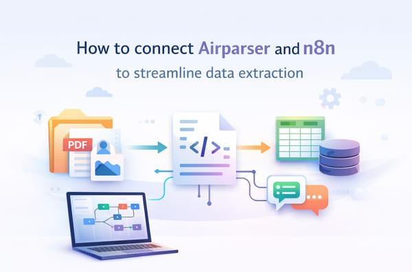 How to connect Airparser and n8n to streamline data extraction